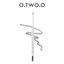 Load image into Gallery viewer, O.TWO.O Dual Ended Fine Tip Eyebrow Pencil