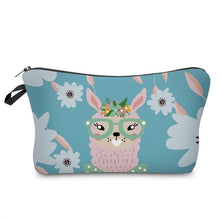 Load image into Gallery viewer, Cosmetic Pouch Llama Love