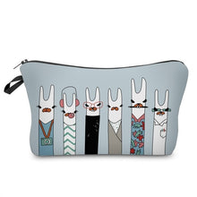 Load image into Gallery viewer, Cosmetic Pouch Llama Love