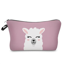 Load image into Gallery viewer, Cosmetic Pouch Llama Love