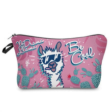 Load image into Gallery viewer, Cosmetic Pouch Llama Love