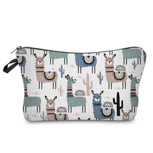 Load image into Gallery viewer, Cosmetic Pouch Llama Love