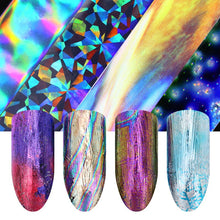 Load image into Gallery viewer, BORN PRETTY Holographic Nail Foil Box Set 10 pcs