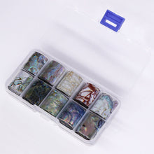 Load image into Gallery viewer, BORN PRETTY Holographic Nail Foil Box Set 10 pcs