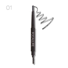 Load image into Gallery viewer, FOCALLURE Triangular-Tipped Eyebrow Liner Pencil