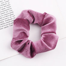 Load image into Gallery viewer, Plush Velvet Scrunchies
