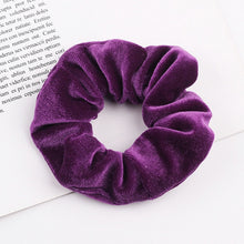 Load image into Gallery viewer, Plush Velvet Scrunchies