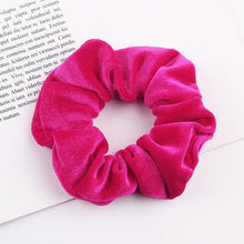 Load image into Gallery viewer, Plush Velvet Scrunchies