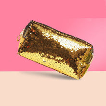 Load image into Gallery viewer, Colour Shifting Sequin Makeup Bag