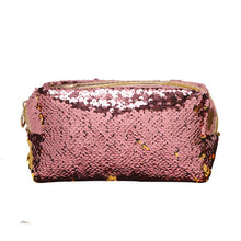 Load image into Gallery viewer, Colour Shifting Sequin Makeup Bag