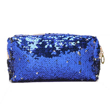 Load image into Gallery viewer, Colour Shifting Sequin Makeup Bag