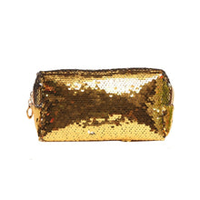 Load image into Gallery viewer, Colour Shifting Sequin Makeup Bag