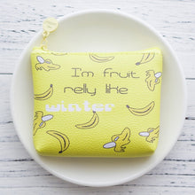 Load image into Gallery viewer, Cute PU Leather Zip Coin Purses