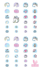 Load image into Gallery viewer, Unicorn Nail Art Stickers Decals