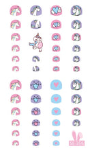 Load image into Gallery viewer, Unicorn Nail Art Stickers Decals