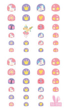 Load image into Gallery viewer, Unicorn Nail Art Stickers Decals