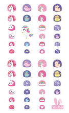 Load image into Gallery viewer, Unicorn Nail Art Stickers Decals