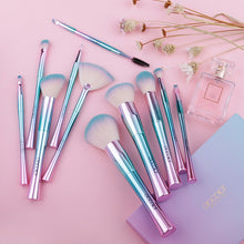 Load image into Gallery viewer, Holographic Makeup Brush Set