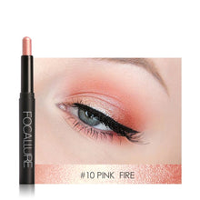 Load image into Gallery viewer, FOCALLURE Metallic Eyes Shimmer Cream Eyeshadow Stick