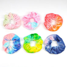 Load image into Gallery viewer, Tie-Dye Velvet Scrunchies