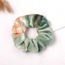 Load image into Gallery viewer, Tie-Dye Velvet Scrunchies