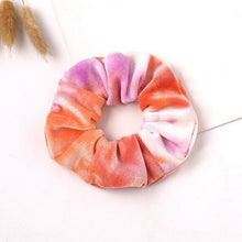 Load image into Gallery viewer, Tie-Dye Velvet Scrunchies