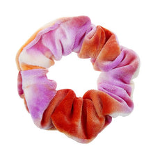 Load image into Gallery viewer, Tie-Dye Velvet Scrunchies