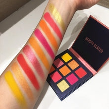 Load image into Gallery viewer, Beauty Glazed 9 Color Bold Eyeshadow Palette