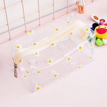 Load image into Gallery viewer, Fruits and Flowers Clear Cosmetic Bag