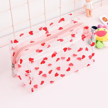 Load image into Gallery viewer, Fruits and Flowers Clear Cosmetic Bag