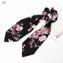 Load image into Gallery viewer, Floral Hair Scarf Scrunchie
