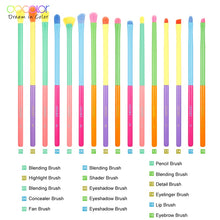Load image into Gallery viewer, Docolor Dream of Color 16 Pieces Eye Makeup Brush Set