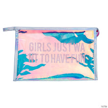 Load image into Gallery viewer, Holographic Waterproof Cosmetic Bag