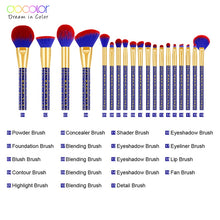 Load image into Gallery viewer, Docolor Bastet Cat 19 Pieces Face Makeup Brush Set