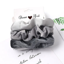 Load image into Gallery viewer, 3-Pack Satin Mini Hair Scrunchies