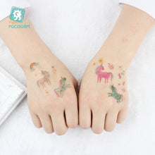 Load image into Gallery viewer, Magical Unicorns Temporary Tattoo Sticker
