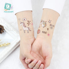 Load image into Gallery viewer, Magical Unicorns Temporary Tattoo Sticker