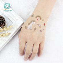 Load image into Gallery viewer, Magical Unicorns Temporary Tattoo Sticker