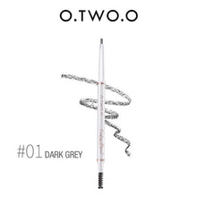 Load image into Gallery viewer, O.TWO.O Dual Ended Fine Tip Eyebrow Pencil