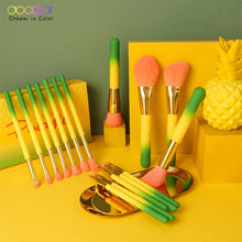 Load image into Gallery viewer, DOCOLOR 16 Piece Pineapple Face and Eye Brush Set