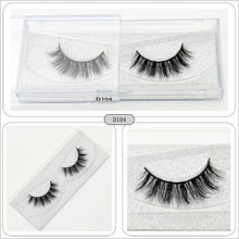 Load image into Gallery viewer, VISOFREE Dramatic False Mink Eyelashes