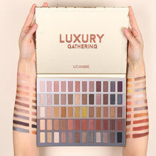 Load image into Gallery viewer, Ucanbe Luxury Gathering 60 Colors Neutral Eyeshadow Palette