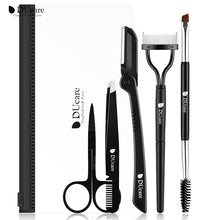 Load image into Gallery viewer, ducare 5 in 1 professional eyebrow shaping and makeup kit