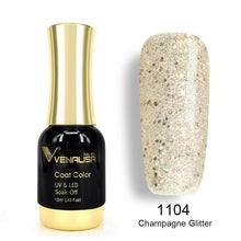 Load image into Gallery viewer, VENALISA Gel Nail Polish Pearl and Glitter Series