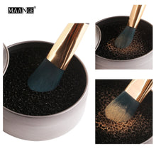 Load image into Gallery viewer, MAANGE Instant Color Off Makeup Brush Cleaning Sponge