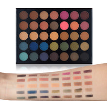 Load image into Gallery viewer, beauty glazed 35 colour must have palette swatches