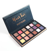Load image into Gallery viewer, Beauty Glazed Warm Tone Eyeshadow Pallete