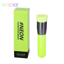 Load image into Gallery viewer, DOCOLOR Kabuki Foundation and Powder Makeup Brush Neon Green
