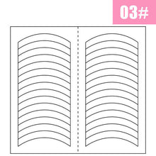 Load image into Gallery viewer, French Manicure Nail Art Tip Guides DIY