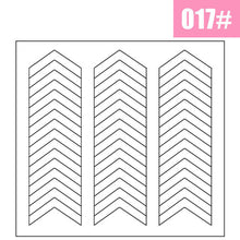 Load image into Gallery viewer, French Manicure Nail Art Tip Guides DIY